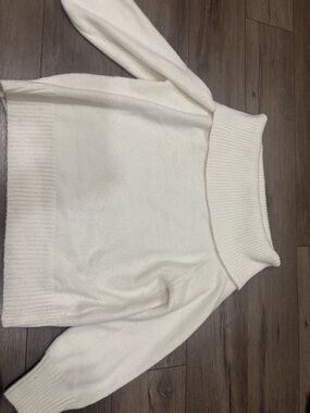 Belldini Cream Turtleneck Sweater